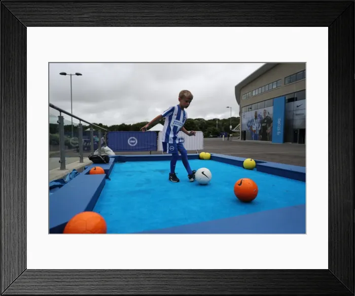 Framed Print : Young Seagulls: Open Training Session at Brighton & Hove Albion FC (July 29, 2016) Framed Print : Young Seagulls: Open Training Session at Brighton & Hove Albion FC (July 29, 2016)