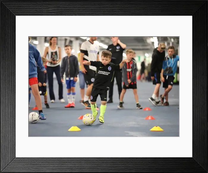 Framed Print : Young Seagulls in Action: Brighton & Hove Albion FC's Open Training Session (29th July 2016) Framed Print : Young Seagulls in Action: Brighton & Hove Albion FC's Open Training Session (29th July 2016)