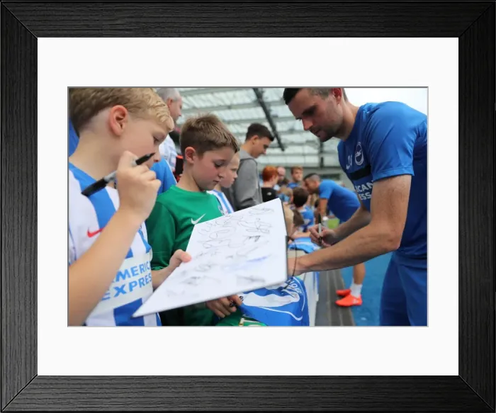 Framed Print : Young Seagulls in Action: Open Training Session at Brighton & Hove Albion FC (July 2016) Framed Print : Young Seagulls in Action: Open Training Session at Brighton & Hove Albion FC (July 2016)
