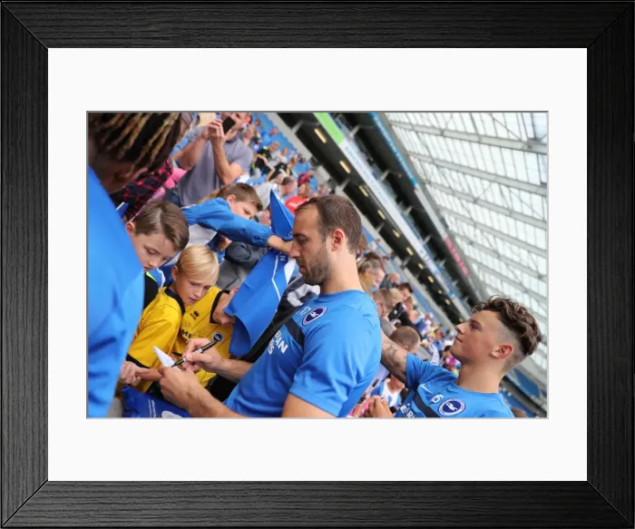 Framed Print : Young Seagulls in Action: Open Training Session at Brighton & Hove Albion FC (July 2016) Framed Print : Young Seagulls in Action: Open Training Session at Brighton & Hove Albion FC (July 2016)