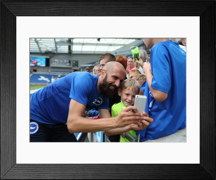 Framed Print : Young Seagulls in Action: Open Training Session at Brighton & Hove Albion FC (July 2016) Framed Print : Young Seagulls in Action: Open Training Session at Brighton & Hove Albion FC (July 2016)