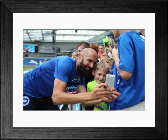 Framed Print : Young Seagulls in Action: Open Training Session at Brighton & Hove Albion FC (July 2016) Framed Print : Young Seagulls in Action: Open Training Session at Brighton & Hove Albion FC (July 2016)