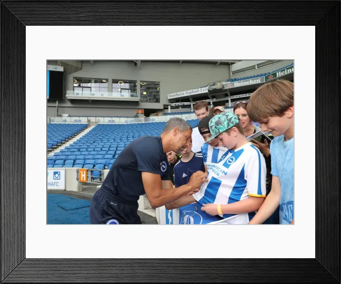 Framed Print : Young Seagulls in Action: Open Training Session at Brighton & Hove Albion FC (July 2016) Framed Print : Young Seagulls in Action: Open Training Session at Brighton & Hove Albion FC (July 2016)
