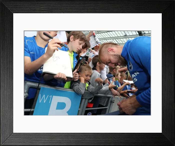 Framed Print : Young Seagulls in Action: Open Training Session at Brighton & Hove Albion FC (July 2016) Framed Print : Young Seagulls in Action: Open Training Session at Brighton & Hove Albion FC (July 2016)