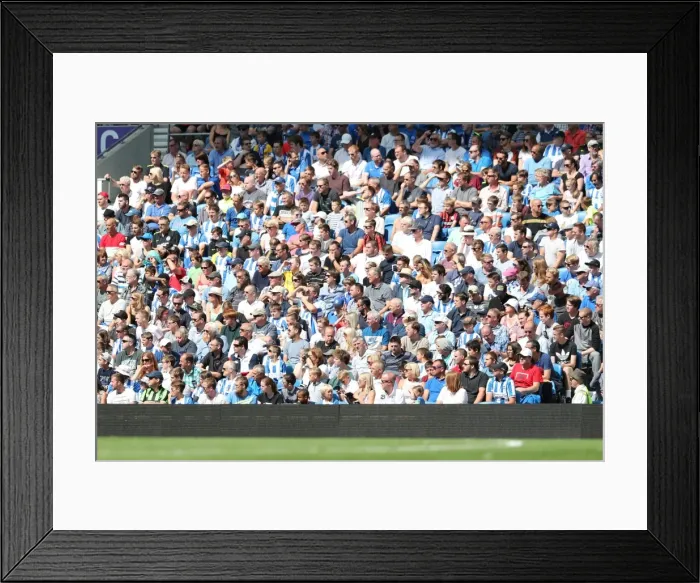 Framed Print : Brighton & Hove Albion vs. SS Lazio: Pre-Season Clash at American Express Community Stadium (July 31, 2016) Framed Print : Brighton & Hove Albion vs. SS Lazio: Pre-Season Clash at American Express Community Stadium (July 31, 2016)