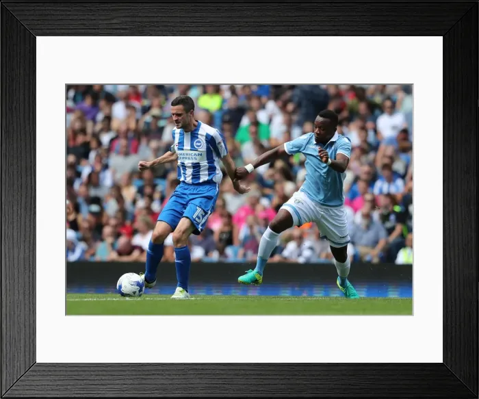 Framed Print : Brighton and Hove Albion vs. SS Lazio: Pre-Season Clash at American Express Community Stadium (July 31, 2016) Framed Print : Brighton and Hove Albion vs. SS Lazio: Pre-Season Clash at American Express Community Stadium (July 31, 2016)