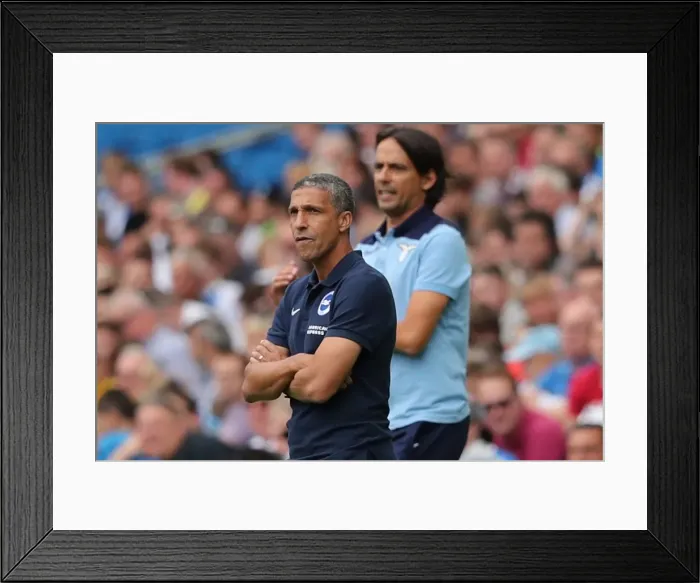 Framed Print : Brighton & Hove Albion vs. S.S. Lazio: Pre-Season Clash at American Express Community Stadium (July 31, 2016) Framed Print : Brighton & Hove Albion vs. S.S. Lazio: Pre-Season Clash at American Express Community Stadium (July 31, 2016)