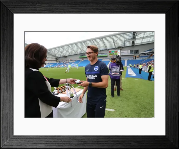 Framed Print : Brighton and Hove Albion Women's Team Celebrate Pre-Season Victory over SS Lazio (July 2016) Framed Print : Brighton and Hove Albion Women's Team Celebrate Pre-Season Victory over SS Lazio (July 2016)