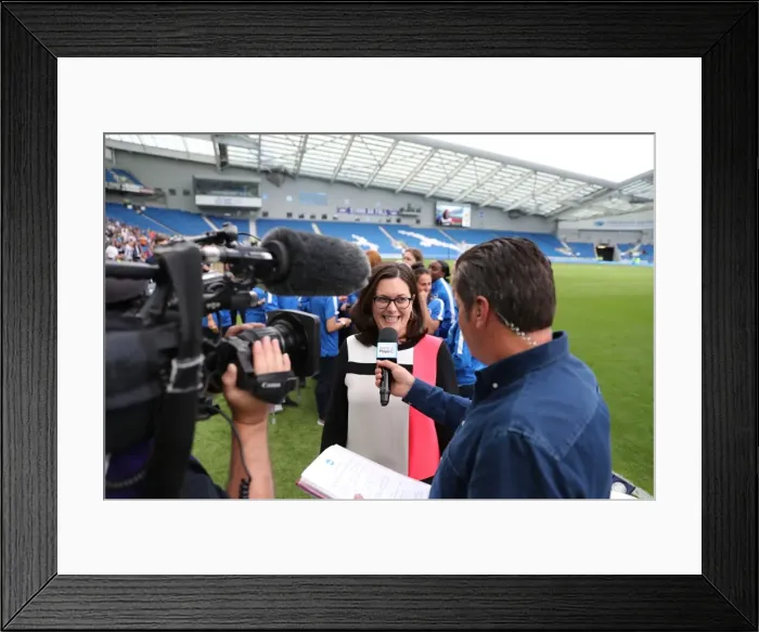 Framed Print : Brighton and Hove Albion Women's Trophy Lift: Pre-Season Clash Against S.S. Lazio (31JUL16) - Building Momentum for the EFL Sky Bet Championship Framed Print : Brighton and Hove Albion Women's Trophy Lift: Pre-Season Clash Against S.S. Lazio (31JUL16) - Building Momentum for the EFL Sky Bet Championship
