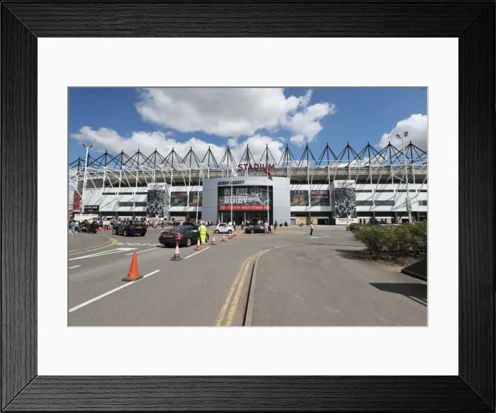 Framed Print : Derby County vs. Brighton and Hove Albion: EFL Sky Bet Championship Clash at iPro Stadium (06AUG16) - Intense Match Action Framed Print : Derby County vs. Brighton and Hove Albion: EFL Sky Bet Championship Clash at iPro Stadium (06AUG16) - Intense Match Action