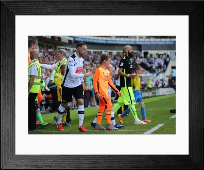 Framed Print : Derby County vs. Brighton and Hove Albion: EFL Sky Bet Championship Clash at iPro Stadium (06AUG16) - Intense Match Action Framed Print : Derby County vs. Brighton and Hove Albion: EFL Sky Bet Championship Clash at iPro Stadium (06AUG16) - Intense Match Action