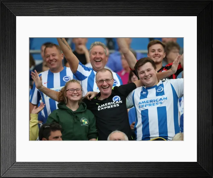 Framed Print : Brighton and Hove Albion vs Colchester United: EFL Cup Showdown at American Express Community Stadium (09.08.16) Framed Print : Brighton and Hove Albion vs Colchester United: EFL Cup Showdown at American Express Community Stadium (09.08.16)