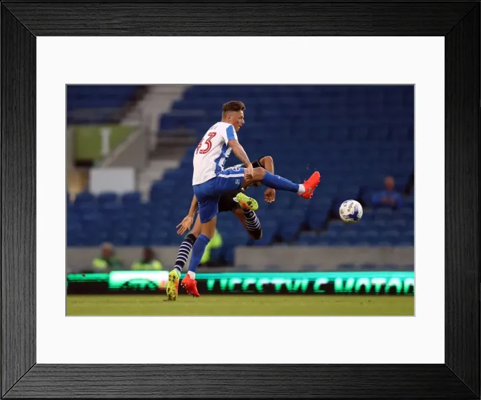 Framed Print : Brighton and Hove Albion vs Colchester United: EFL Cup Clash at American Express Community Stadium (09.08.16) Framed Print : Brighton and Hove Albion vs Colchester United: EFL Cup Clash at American Express Community Stadium (09.08.16)