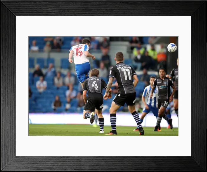 Framed Print : Brighton and Hove Albion vs Colchester United: EFL Cup Clash at American Express Community Stadium (09.08.2016) Framed Print : Brighton and Hove Albion vs Colchester United: EFL Cup Clash at American Express Community Stadium (09.08.2016)