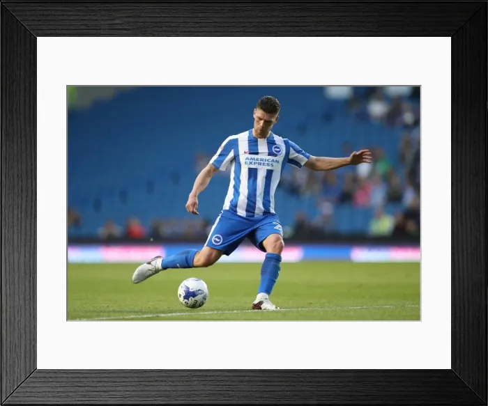 Framed Print : Brighton and Hove Albion vs Colchester United: EFL Cup Battle at American Express Community Stadium (09.08.16)
