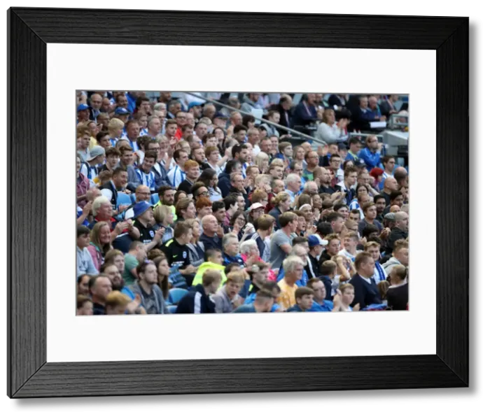 Framed Print : Brighton and Hove Albion vs Colchester United: EFL Cup Clash at American Express Community Stadium (09.08.16) Framed Print : Brighton and Hove Albion vs Colchester United: EFL Cup Clash at American Express Community Stadium (09.08.16)