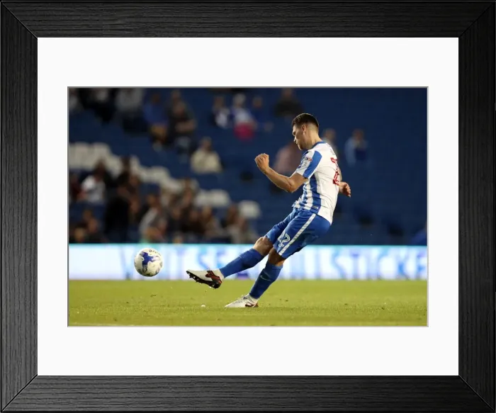 Framed Print : Brighton and Hove Albion vs Colchester United: EFL Cup Showdown at American Express Community Stadium (09.08.16) Framed Print : Brighton and Hove Albion vs Colchester United: EFL Cup Showdown at American Express Community Stadium (09.08.16)