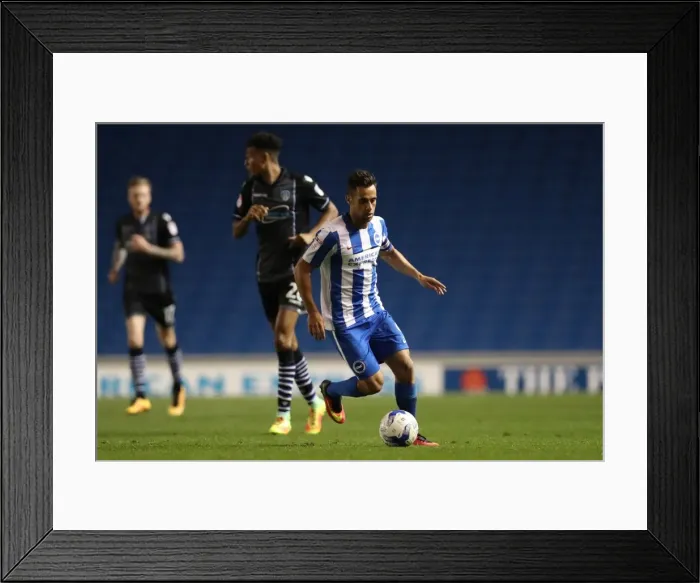 Framed Print : Brighton and Hove Albion vs Colchester United: EFL Cup Clash at American Express Community Stadium (09.08.16) Framed Print : Brighton and Hove Albion vs Colchester United: EFL Cup Clash at American Express Community Stadium (09.08.16)