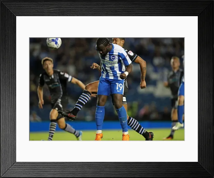 Framed Print : Brighton and Hove Albion vs Colchester United: EFL Cup Clash at American Express Community Stadium (09.08.16) Framed Print : Brighton and Hove Albion vs Colchester United: EFL Cup Clash at American Express Community Stadium (09.08.16)