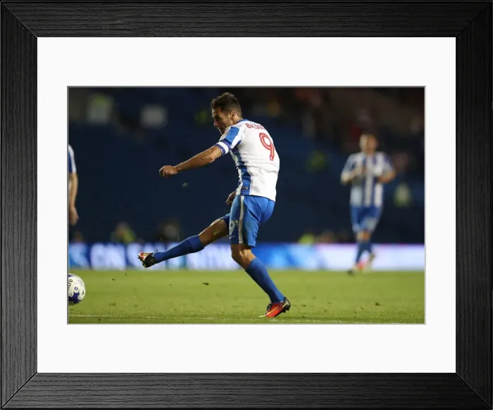 Framed Print : Brighton and Hove Albion vs Colchester United: EFL Cup Showdown at American Express Community Stadium (09.08.16) Framed Print : Brighton and Hove Albion vs Colchester United: EFL Cup Showdown at American Express Community Stadium (09.08.16)
