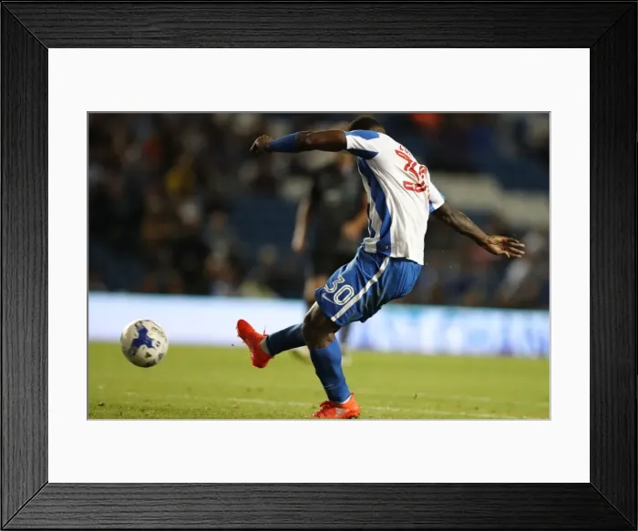 Framed Print : Brighton and Hove Albion vs Colchester United: EFL Cup Battle at American Express Community Stadium (09.08.16)