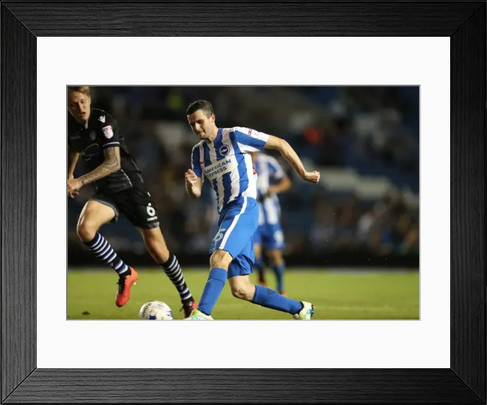 Framed Print : Brighton and Hove Albion vs Colchester United: EFL Cup Clash at American Express Community Stadium (09.08.16) Framed Print : Brighton and Hove Albion vs Colchester United: EFL Cup Clash at American Express Community Stadium (09.08.16)