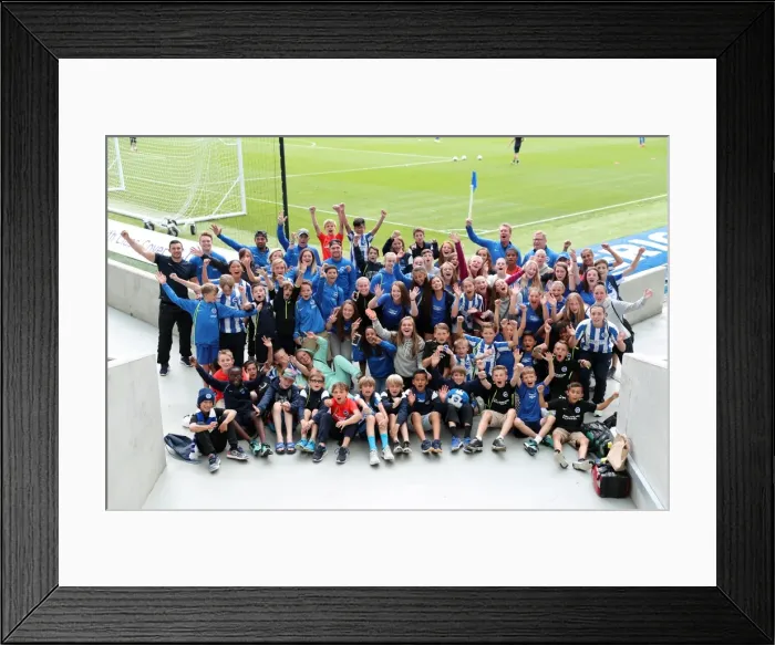Framed Print : Brighton and Hove Albion vs Colchester United: EFL Cup Clash at American Express Community Stadium (09.08.16) Framed Print : Brighton and Hove Albion vs Colchester United: EFL Cup Clash at American Express Community Stadium (09.08.16)