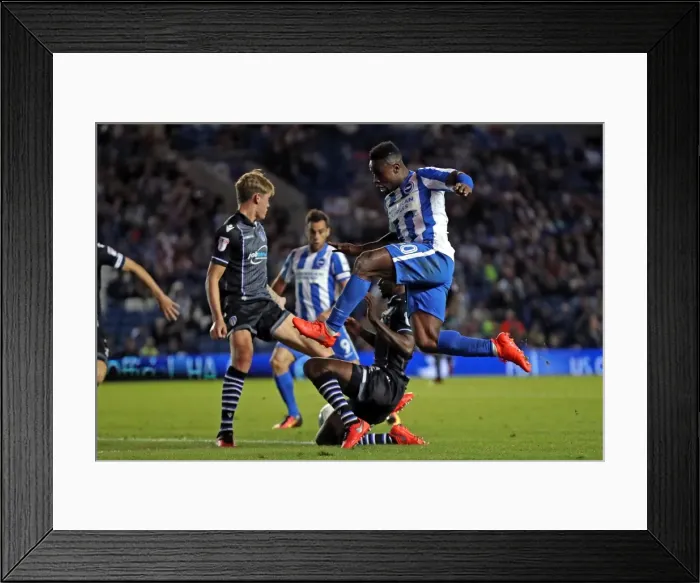 Framed Print : Brighton and Hove Albion vs Colchester United: EFL Cup Clash at American Express Community Stadium (09.08.2016) Framed Print : Brighton and Hove Albion vs Colchester United: EFL Cup Clash at American Express Community Stadium (09.08.2016)