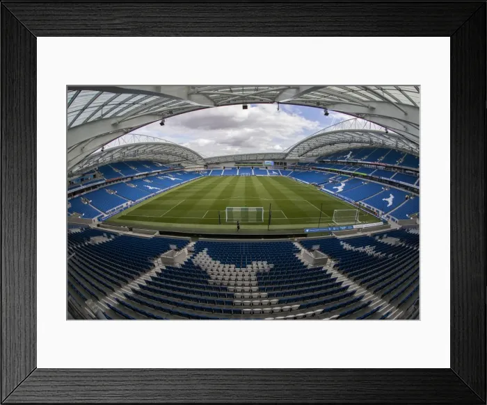Framed Print : Brighton and Hove Albion vs Colchester United: EFL Cup Clash at American Express Community Stadium (09.08.16) Framed Print : Brighton and Hove Albion vs Colchester United: EFL Cup Clash at American Express Community Stadium (09.08.16)