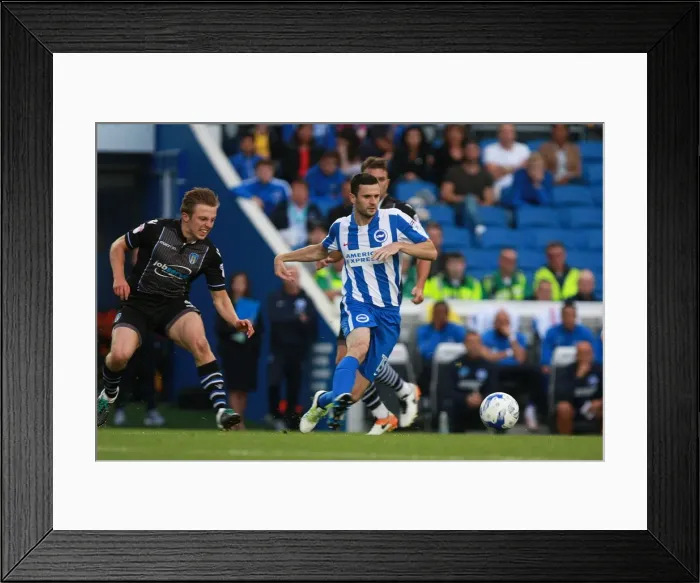 Framed Print : Brighton & Hove Albion's Jamie Murphy in Action against Colchester United during the EFL Cup First Round, 2016 Framed Print : Brighton & Hove Albion's Jamie Murphy in Action against Colchester United during the EFL Cup First Round, 2016