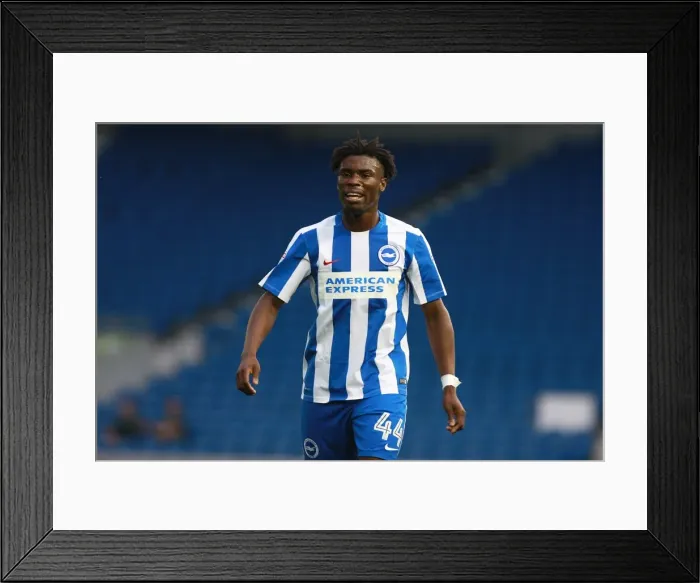 Framed Print : Brighton & Hove Albion's Sam Adekugbe in EFL Cup Action vs Colchester United (09AUG16) Framed Print : Brighton & Hove Albion's Sam Adekugbe in EFL Cup Action vs Colchester United (09AUG16)
