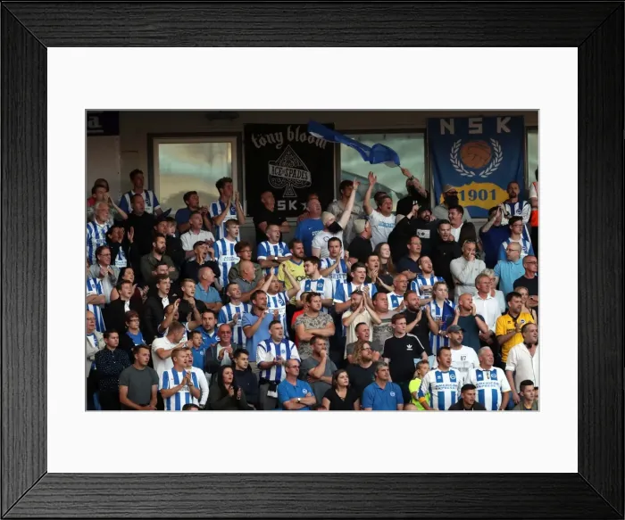 Framed Print : Passionate Fans at the American Express Community Stadium: Brighton and Hove Albion vs. Nottingham Forest (12th August 2016) Framed Print : Passionate Fans at the American Express Community Stadium: Brighton and Hove Albion vs. Nottingham Forest (12th August 2016)
