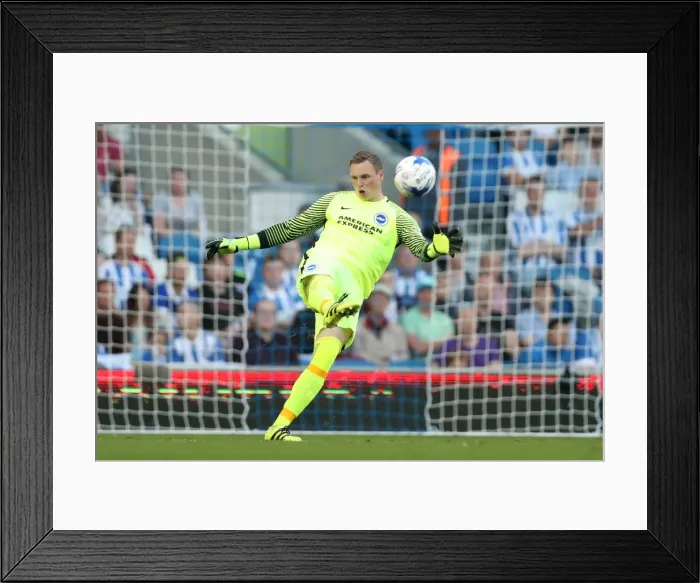 Framed Print : David Stockdale's Focus: Brighton & Hove Albion vs Nottingham Forest (12AUG16) Framed Print : David Stockdale's Focus: Brighton & Hove Albion vs Nottingham Forest (12AUG16)