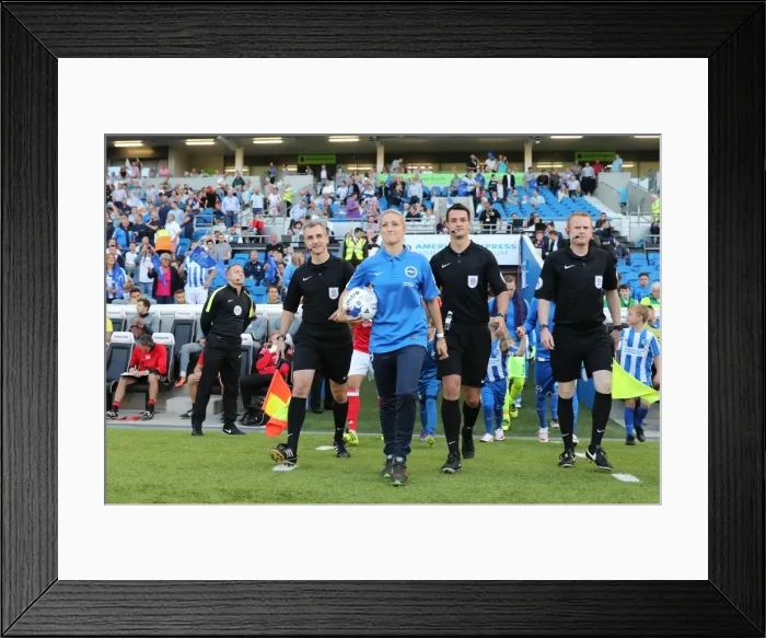 Framed Print : Kirsty Barton: Leading the Way in Brighton and Hove Albion's EFL Sky Bet Championship Clash vs. Nottingham Forest (August 12, 2016) Framed Print : Kirsty Barton: Leading the Way in Brighton and Hove Albion's EFL Sky Bet Championship Clash vs. Nottingham Forest (August 12, 2016)