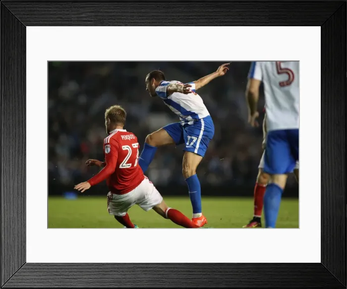 Framed Print : Glenn Murray Goes for Glory: Brighton & Hove Albion vs. Nottingham Forest, EFL Sky Bet Championship (12Aug16) Framed Print : Glenn Murray Goes for Glory: Brighton & Hove Albion vs. Nottingham Forest, EFL Sky Bet Championship (12Aug16)