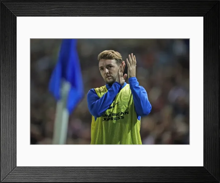 Framed Print : Brighton & Hove Albion's Dale Stephens Warming Up Ahead of Championship Clash with Nottingham Forest (12AUG16) Framed Print : Brighton & Hove Albion's Dale Stephens Warming Up Ahead of Championship Clash with Nottingham Forest (12AUG16)