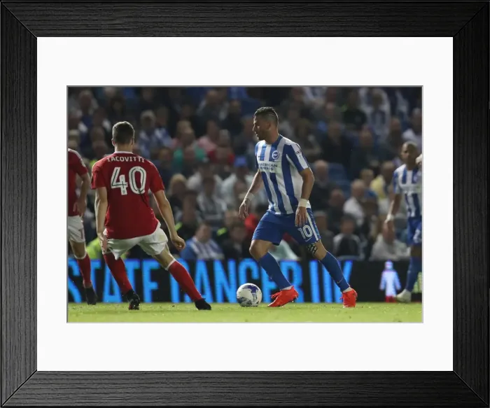 Framed Print : Tomer Hemed Scores: Brighton & Hove Albion vs Nottingham Forest in EFL Sky Bet Championship (12th August 2016) Framed Print : Tomer Hemed Scores: Brighton & Hove Albion vs Nottingham Forest in EFL Sky Bet Championship (12th August 2016)