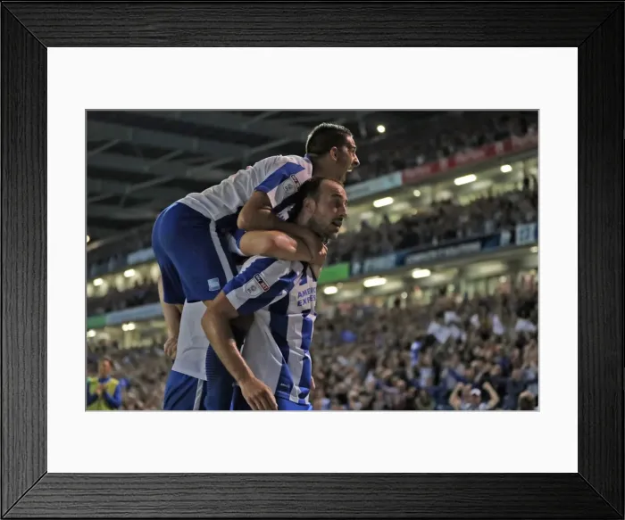 Framed Print : Glenn Murray's Dramatic 3-0 Goal: Brighton & Hove Albion vs. Nottingham Forest (12AUG16) Framed Print : Glenn Murray's Dramatic 3-0 Goal: Brighton & Hove Albion vs. Nottingham Forest (12AUG16)