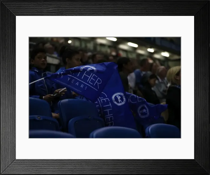 Framed Print : Clash of Flags: Brighton & Hove Albion vs. Nottingham Forest in the Sky Bet Championship (August 12, 2016) Framed Print : Clash of Flags: Brighton & Hove Albion vs. Nottingham Forest in the Sky Bet Championship (August 12, 2016)