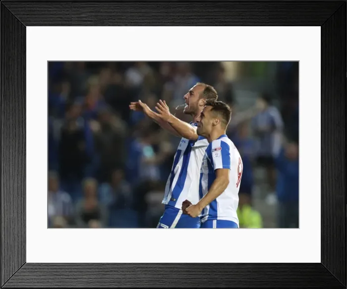 Framed Print : Glenn Murray Scores the Second Goal: Brighton & Hove Albion's Victory over Nottingham Forest in EFL Sky Bet Championship (August 12, 2016) Framed Print : Glenn Murray Scores the Second Goal: Brighton & Hove Albion's Victory over Nottingham Forest in EFL Sky Bet Championship (August 12, 2016)