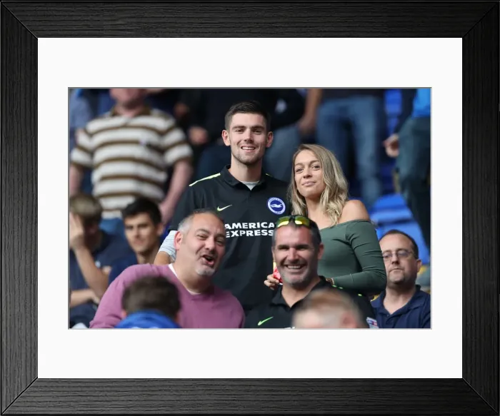 Framed Print : Brighton and Hove Albion Fans in Full Swing at Reading's Madejski Stadium during Sky Bet Championship Match, 2016 Framed Print : Brighton and Hove Albion Fans in Full Swing at Reading's Madejski Stadium during Sky Bet Championship Match, 2016