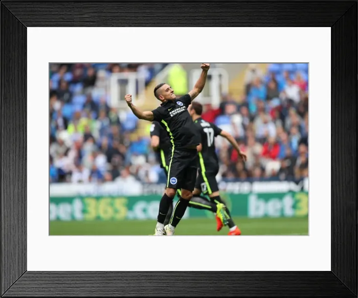 Framed Print : Brighton and Hove Albion vs. Reading: Sky Bet Championship Showdown at Madejski Stadium (August 20, 2016) Framed Print : Brighton and Hove Albion vs. Reading: Sky Bet Championship Showdown at Madejski Stadium (August 20, 2016)