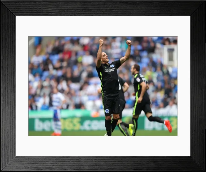 Framed Print : Brighton and Hove Albion vs. Reading: Sky Bet Championship Showdown at Madejski Stadium (2016-08-20) Framed Print : Brighton and Hove Albion vs. Reading: Sky Bet Championship Showdown at Madejski Stadium (2016-08-20)