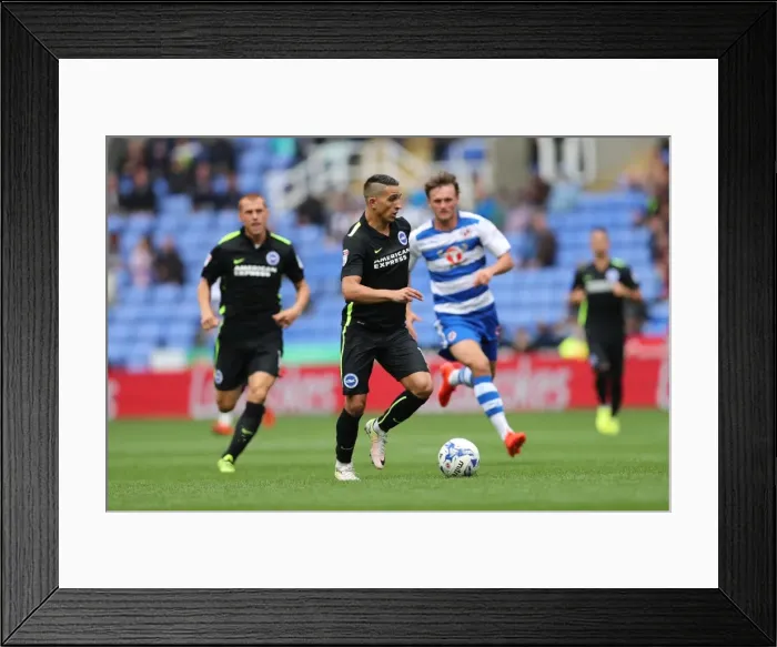 Framed Print : Exciting Championship Showdown: Brighton and Hove Albion vs. Reading at Madejski Stadium (2016-08-20) Framed Print : Exciting Championship Showdown: Brighton and Hove Albion vs. Reading at Madejski Stadium (2016-08-20)