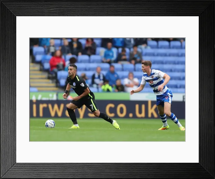 Framed Print : Brighton and Hove Albion vs. Reading: Sky Bet Championship Showdown at Madejski Stadium (August 20, 2016) Framed Print : Brighton and Hove Albion vs. Reading: Sky Bet Championship Showdown at Madejski Stadium (August 20, 2016)