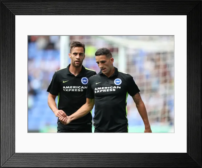 Framed Print : Brighton and Hove Albion vs. Reading: Sky Bet Championship Showdown at Madejski Stadium (2016.08.20) Framed Print : Brighton and Hove Albion vs. Reading: Sky Bet Championship Showdown at Madejski Stadium (2016.08.20)