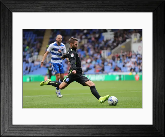 Framed Print : Brighton and Hove Albion vs. Reading: Sky Bet Championship Showdown at Madejski Stadium (2016.08.20) Framed Print : Brighton and Hove Albion vs. Reading: Sky Bet Championship Showdown at Madejski Stadium (2016.08.20)
