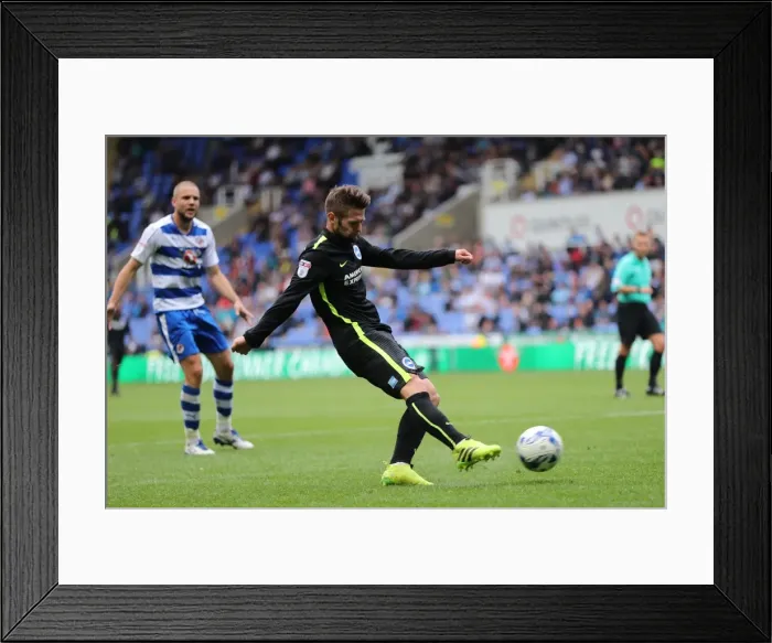 Framed Print : Brighton and Hove Albion vs. Reading: Sky Bet Championship Showdown at Madejski Stadium (2016.08.20) Framed Print : Brighton and Hove Albion vs. Reading: Sky Bet Championship Showdown at Madejski Stadium (2016.08.20)