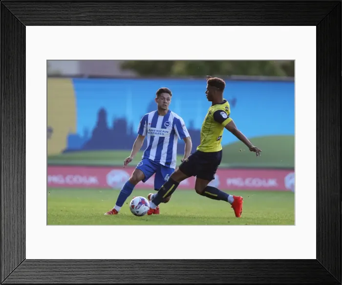 Framed Print : Brighton and Hove Albion vs. Oxford United: 2016 EFL Cup Clash at Kassam Stadium Framed Print : Brighton and Hove Albion vs. Oxford United: 2016 EFL Cup Clash at Kassam Stadium