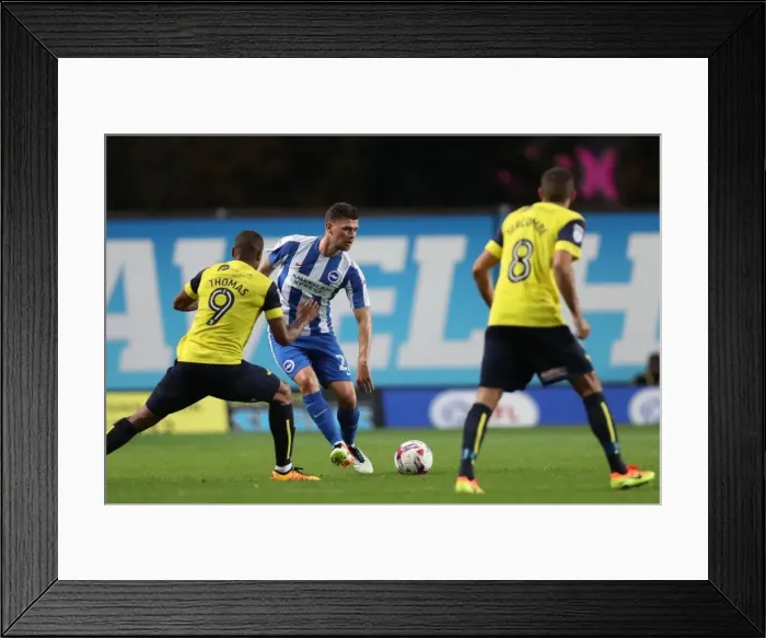 Framed Print : Brighton and Hove Albion vs. Oxford United: EFL Cup Battle at Kassam Stadium (23 / 08 / 2016) Framed Print : Brighton and Hove Albion vs. Oxford United: EFL Cup Battle at Kassam Stadium (23 / 08 / 2016)